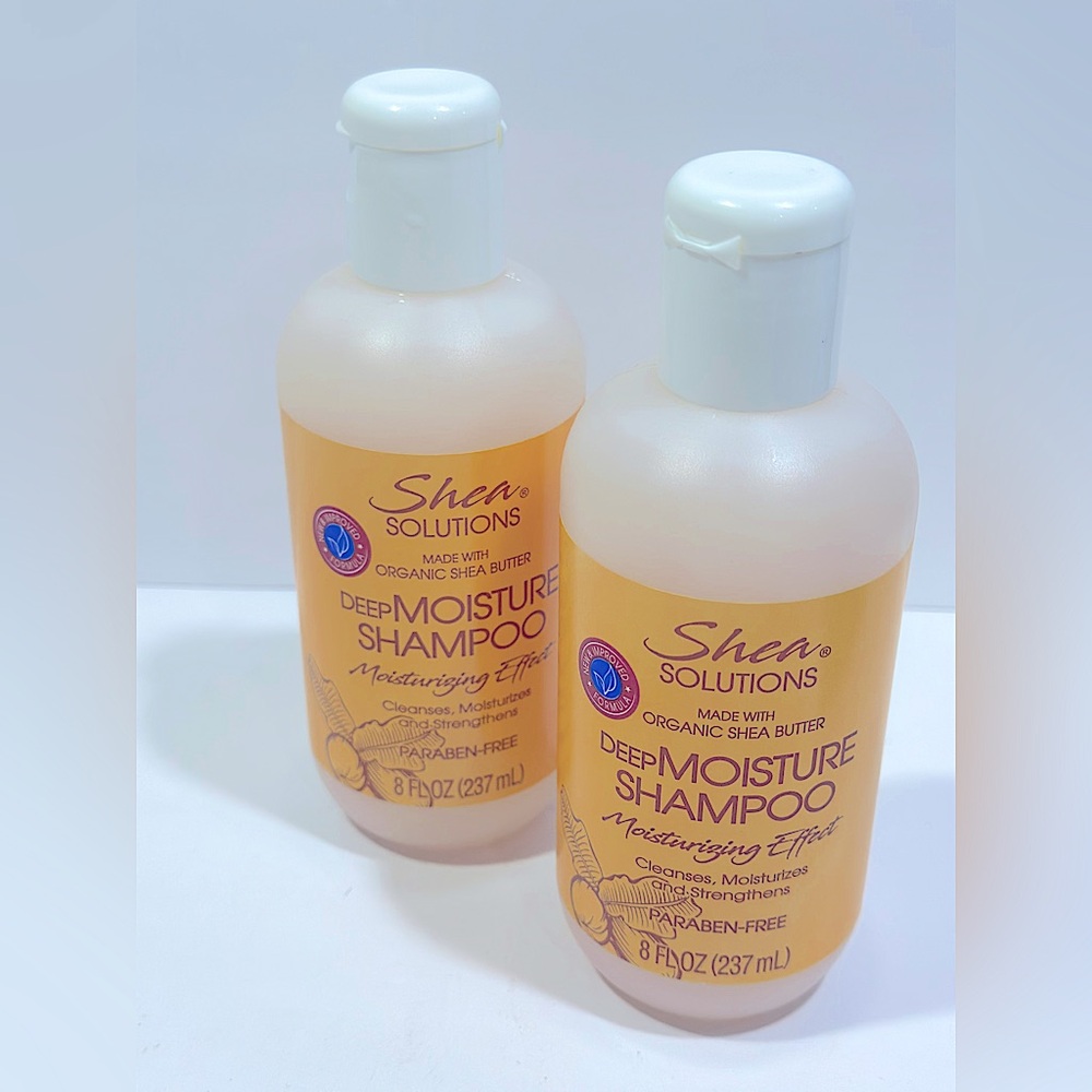 Shea Solutions Shea Butter Deep Moisture Shampoo - Set of 2